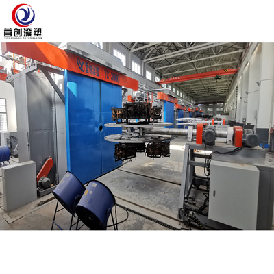 satın al 7000L Dairesel Fırın Yapısı Tank Rotomolding Ekipmanı online manufacture