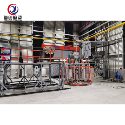 satın al Mobil Tuvalet ve diğer özelleştirilmiş plastikler için Carousel Rotasyonel Kalıplama Makinesi / Roto Kalıplama Makinesi online manufacture