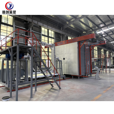 satın al Su Deposu Plastik Ürünler İçin PE PP HDPE 440V Döner Kalıplama Makinesi online manufacture