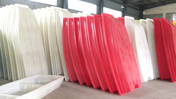 satın al Kırmızı Beyaz Renk Rotasyonlu Kalıplama Ürünleri / Plastik Balıkçı Tekneleri online manufacture