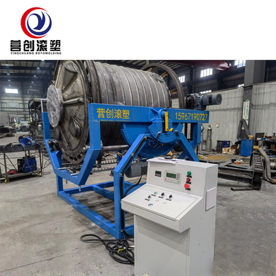 satın al 500 * 500mm Fırın Boyutlu PLC Delta Rotomoulding Su Deposu Yapma Makinesi online manufacture