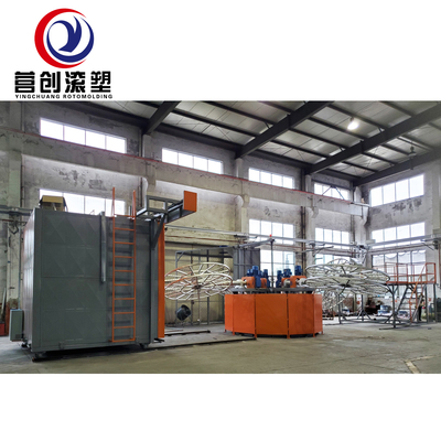 satın al LLDPE İki Eksenli Rotomoulding Makinesi 7000L Tank Hacım 1 Yıl online manufacture