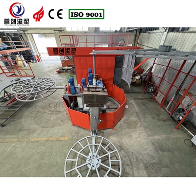 satın al Özel üretim gereksinimleri için hava soğutma döner kalıplama makinesi online manufacture