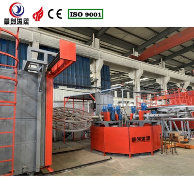 satın al Elektrik Soğutma Modu Hızlı Üretim Hızlı Şatöl Rotomolding Makinesi online manufacture