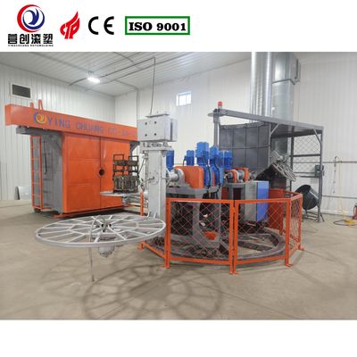 satın al Yingchuang Roto Karusel Rotomolding Makinesi CC-3A-2000 Kamuflaj Yalıtımlı Soğutucu Kutu İçin online manufacture