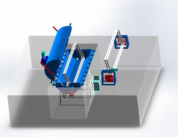 satın al Delta PLC Kontrollü Kolay Bakım Rock And Roll Rotomoulding Makineleri online manufacture