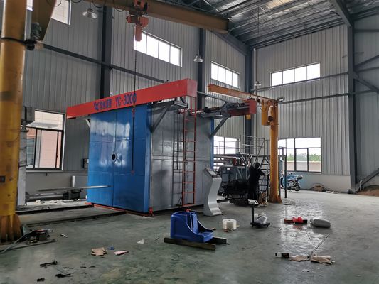 satın al Su Depoları İçin Yüksek Kapasiteli PLC Kontrol Sistemi Mekik Rotomolding Makinesi online manufacture