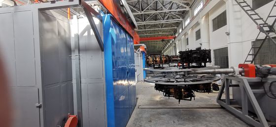 satın al 15-30 dakikalık döngü süresi saha kuruluşu sağlanan Uçak Rotomolding Makinesi online manufacture
