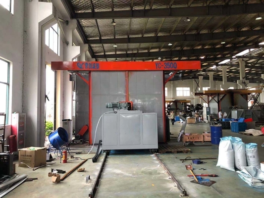 satın al PLC Kontrol Sistemi Mekik Rotomolding Makinesi 380V/50Hz 500000 Kcar Brülör Kapasitesi online manufacture