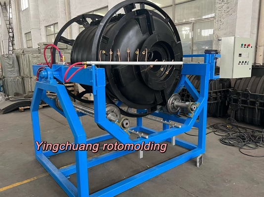 Su Deposu için Rotomolding Açık Alev Rock N Roll Makinesi