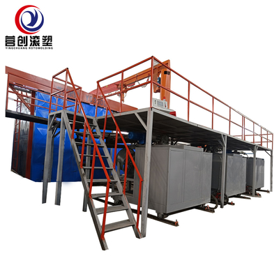 14000L Tank Yapımı İçin 220V / 380V / 440V Rotasyonel Kalıplama Ekipmanı