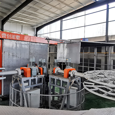 Çok fonksiyonel işlevi olan PLC Döner Kalıplama Makinesi