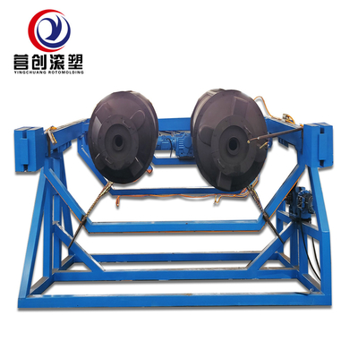 L*W*H 4000*3200*2500mm boyutlu Otomatik Rock And Roll Rotomoulding Makineleri