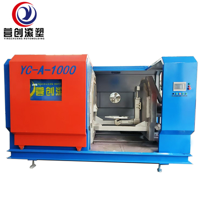 Elektrikli Isıtma 10L Plastik Rotomolding Makinesi 400°C Max Temp Güvenli Çalışma -20~50°C Kullanım Ortamı