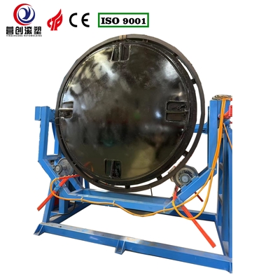 Tamamen Otomatik Delta PLC Denetimli Rock and Roll Rotomolding Makinesi