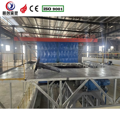 Enerji tasarrufu üretimi için çok fonksiyonel şuttle rotomolding makinesi