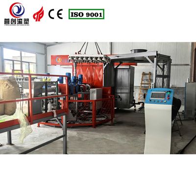 Karpuz topları için özelleştirilebilir iki eksenli rotomoulding makinesi