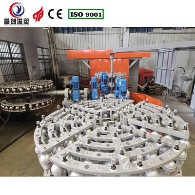 Precision Molding Bi Axial Rotomoulding Machine With Customizable Arm Length For Pickleball (Pikleball için özelleştirilebilir kol uzunluğu ile çift eksenli rotomoulding makinesi)