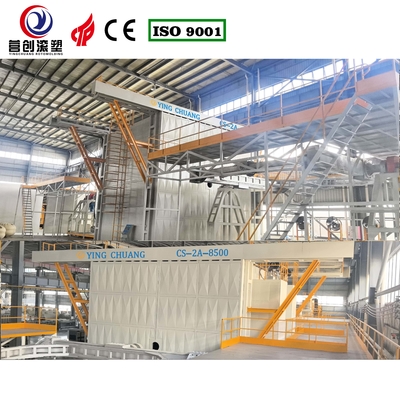 Üretim Tesisi Uçak Rotomolding Makine Kalıplama Sıcaklığı 200-400C Yakıcı Kapasitesi 700000 Kcar