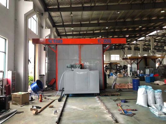 1-8rpm Hızlı Mekik Rotomolding Makinesi 500000 Kcar Brülör 15-30dk Çevrim Süresi