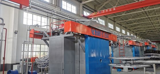PLC Denetimli Uçak Rotomolding Makinesi Sıvılaştırılmış Gaz Isıtma