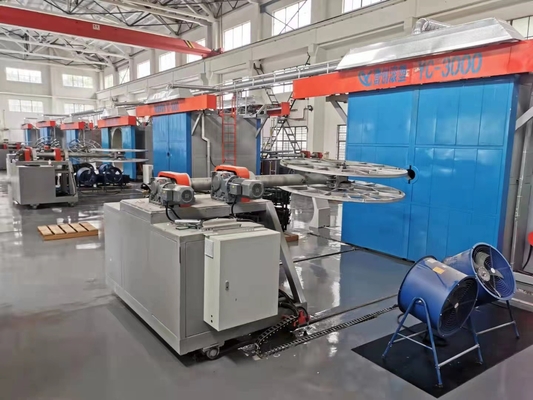 Otomatik Çalışma Şatl Rotomolding Makinesi Üretim Tesisinde