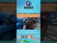 Yingchuang 400L su tankı kapağı Rock And Roll Rotomoulding Makine Düşük Gürültülü