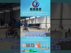 Özelleştirilebilir Kayak yapım makinesi Rock And Roll Rotomoulding Makineleri