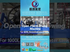 Yingchuang Roto Rock And Roll Rotomoulding Makineleri 1000L yatay su kulesi için