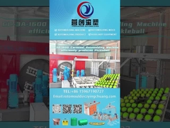 Pickleball Elektrikli Isıtma İki Eksenli Karusel Rotomoulding Makinesi