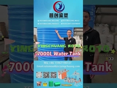 7000L Kapasiteli Roto Kalıplı Su Tankları Yüksek Dayanıklılık ve Güvenilirlik