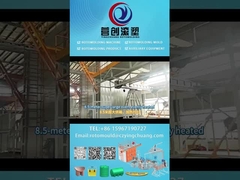 Yingchuang Roto CS-2A-8500 O-kollu rotomolding makinesini büyük ölçekli rotomoldingpro için kullanılır