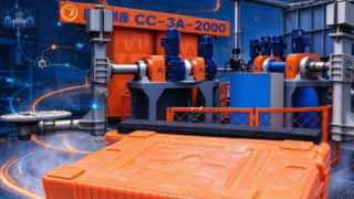 CC-3A-2000 Taret Rotomolding Makinesi | Soğutucu Gövde ve Kapağı Tek Makinede Üretin | Yingchuang